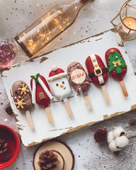 [Cake popsicles] Christmas set - Classic