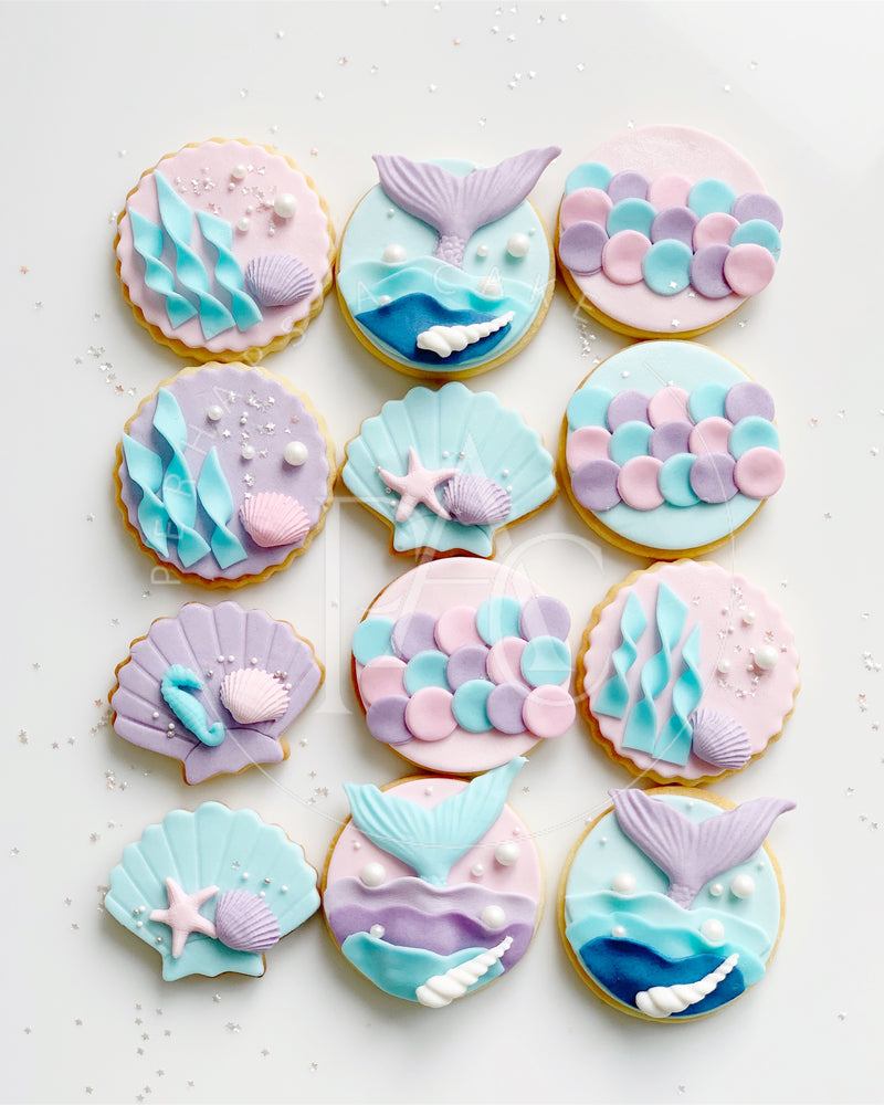 Perhaps A Cake - Mermaid Cookies Set