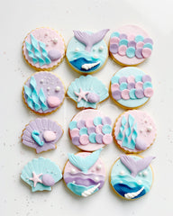 Perhaps A Cake - Mermaid Cookies Set