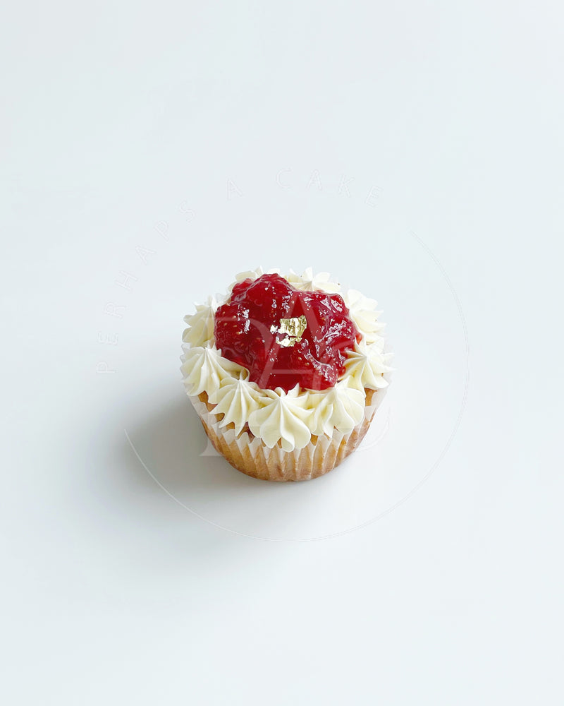 Perhaps A Cake - Cupcake - Strawberry Jam