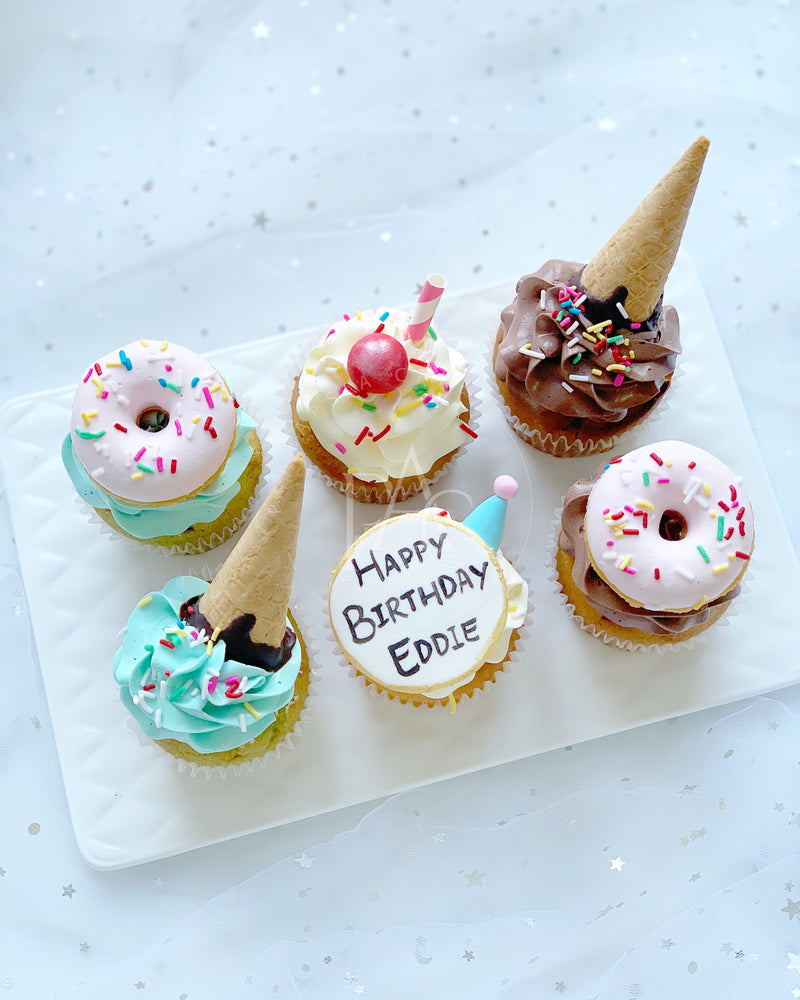 Perhaps A Cake - Cupcake - Birthday set