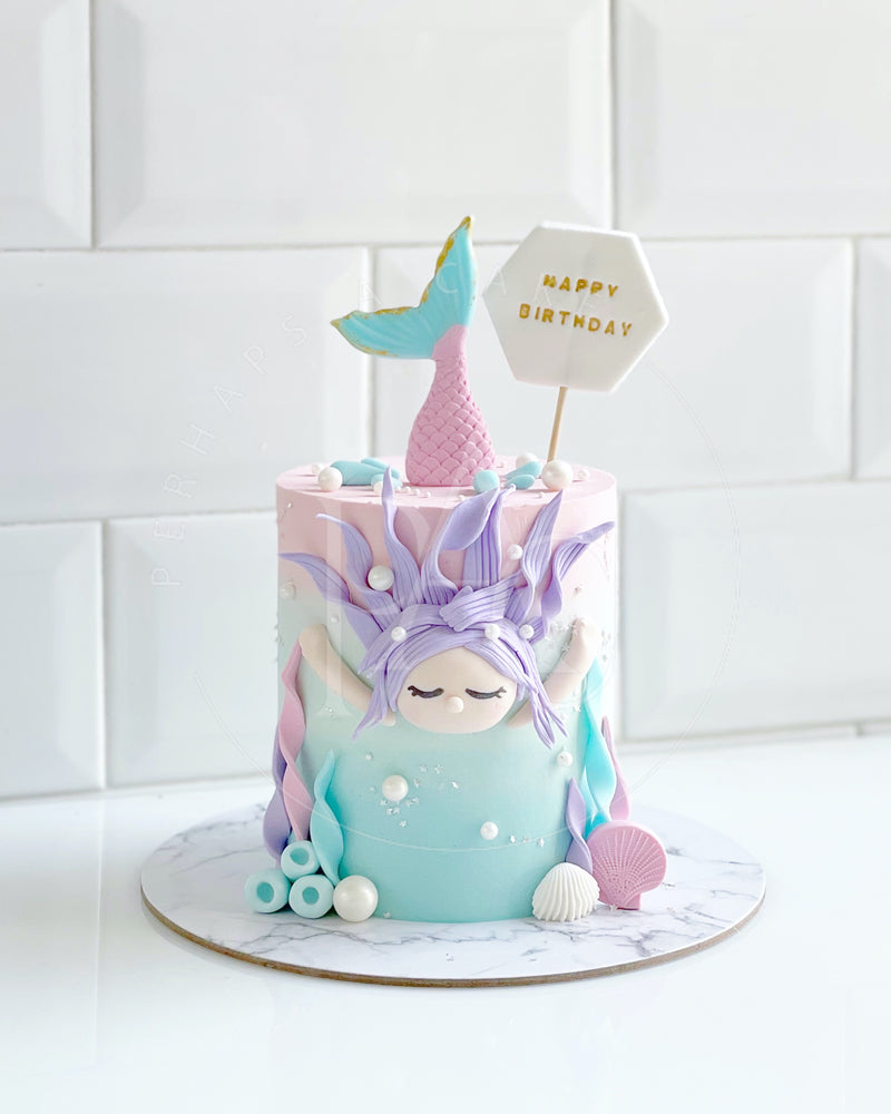 Perhaps A Cake - Party set - Swimming Mermaid