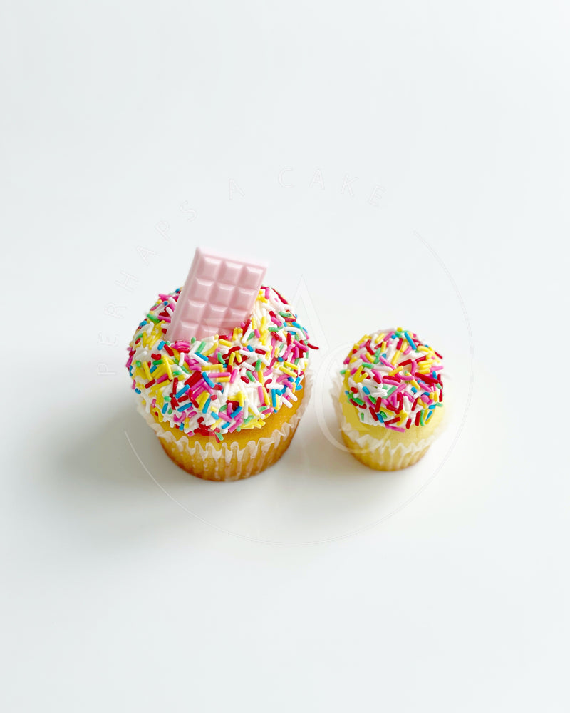 Perhaps A Cake - Mini Cupcake - Vanilla Funfetti